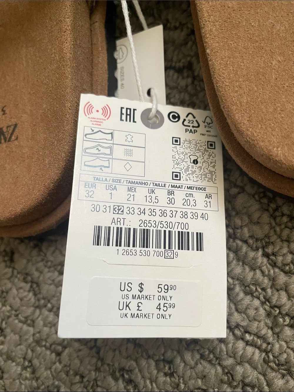 Zara Embroidered Leather Sandals